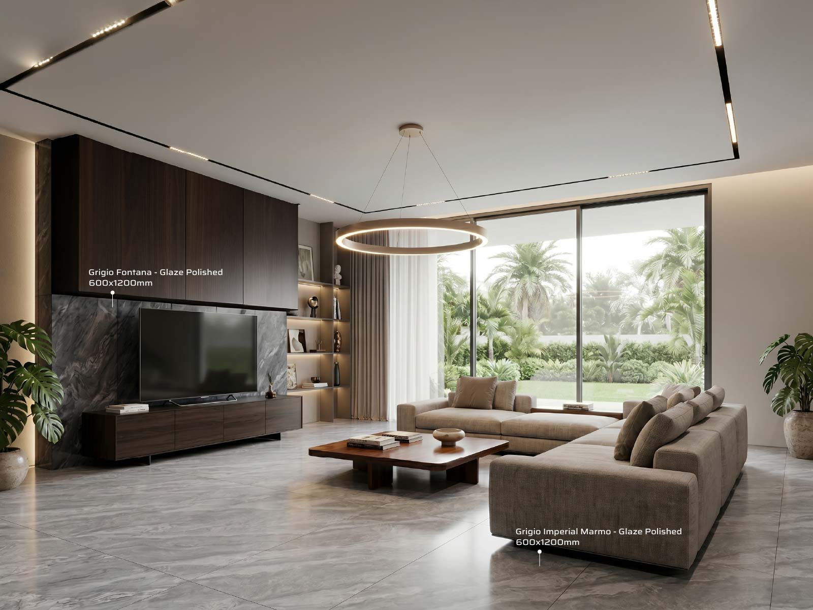Grigio Granite Tile by BDA