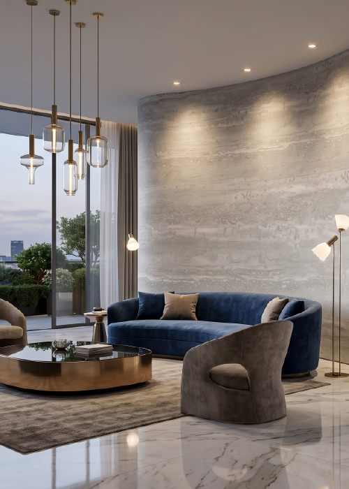 Linear Travertine Grey