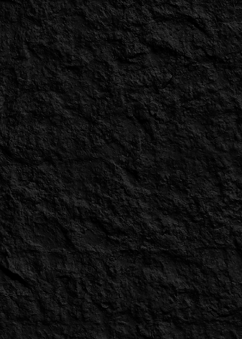 Rock Cut Stone Dark Black