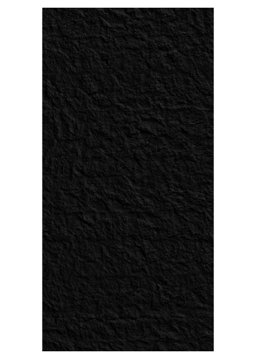 Rock Cut Stone Dark Black