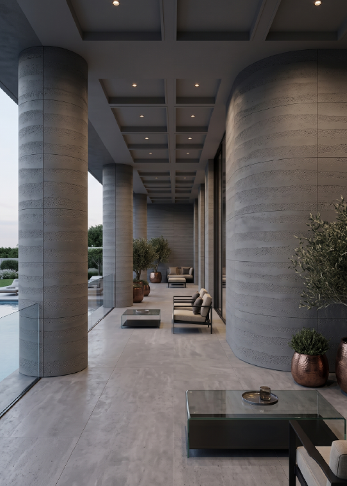 Rammed Earth Grey