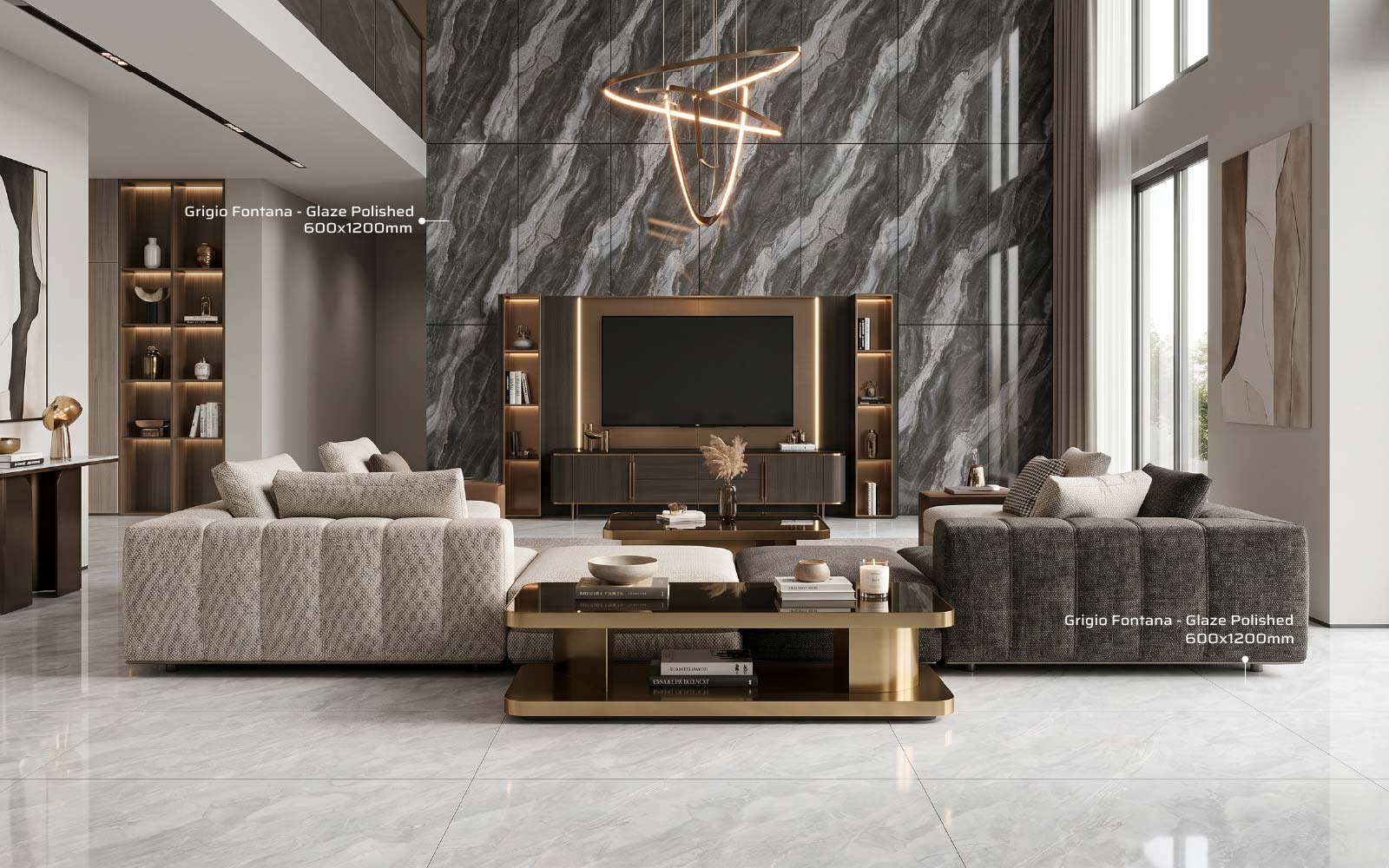 Grigio Granite Tile by BDA
