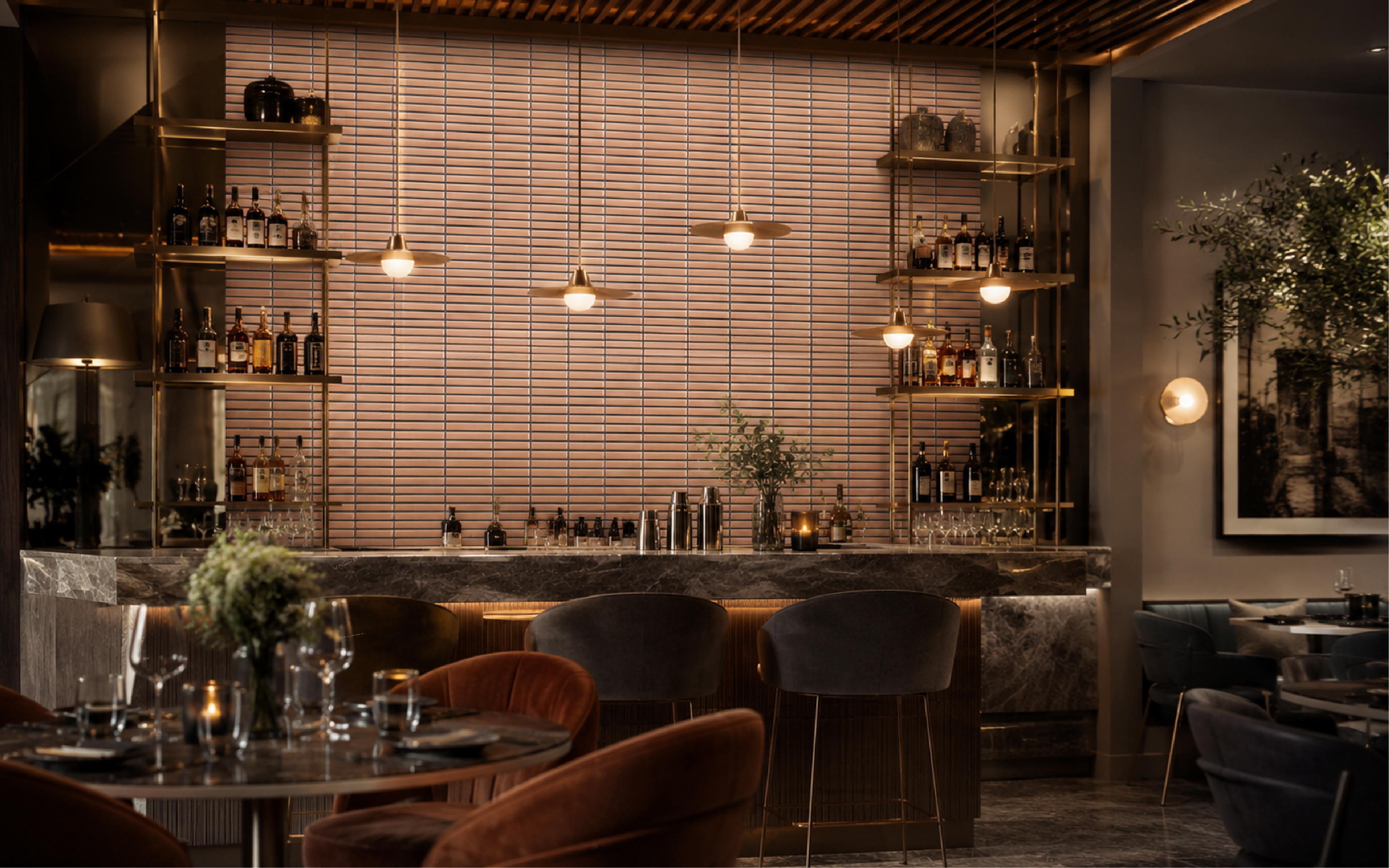 Mosaic Tile Mini Chip by BDA